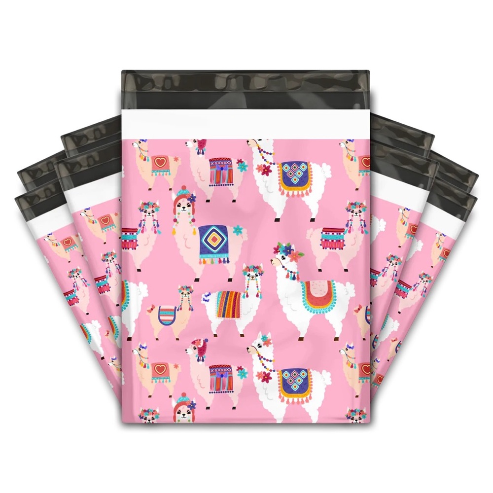 Lovely Llama 🦙 Poly Mailers 10x13 Pack of 50 PRICE IS FIRM - Picture 2 of 6